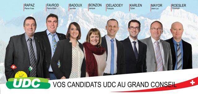 Vos candidats au Grand Conseil